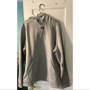 Men’s grey under armour sweatshirt